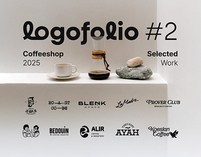Logofolio 2 Coffee Shop Selected Work 2025