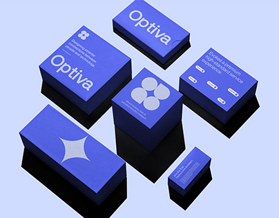 项目缩略图 - Optiva | Consultancy Firm - Logo & Brand identity