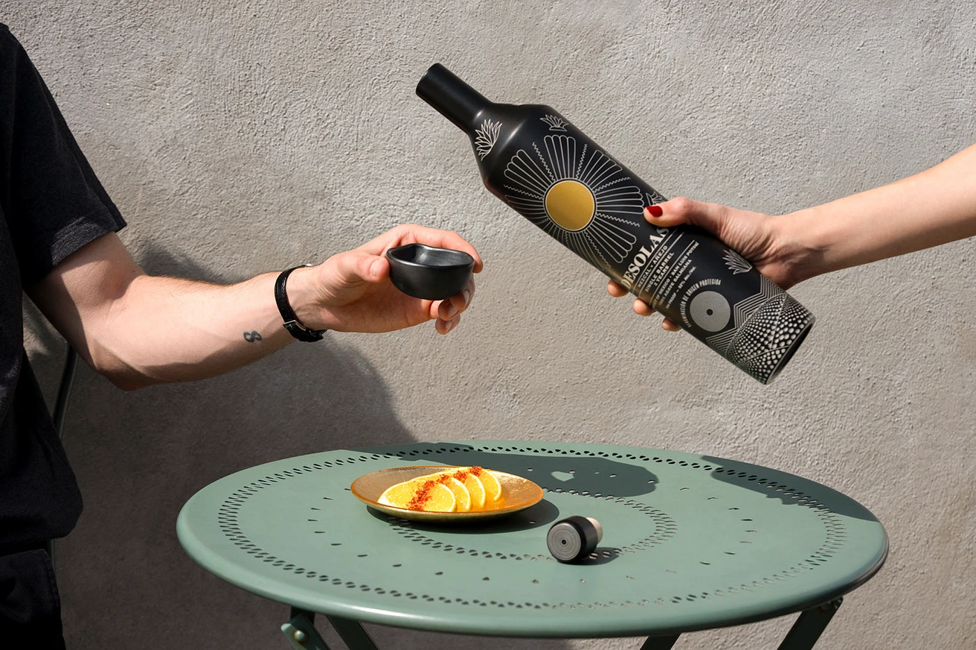 Packaging mezcal ceramic bottledesign packagingdesign brand identity branding 