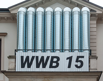 Exhibition visual identity / WARSZAWA W BUDOWIE 15