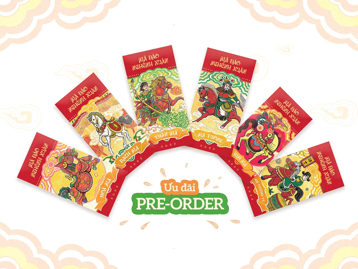 ILLUSTRATION Digital Art calendar house design dân gian Hàng Trống Ngựa tet key visual