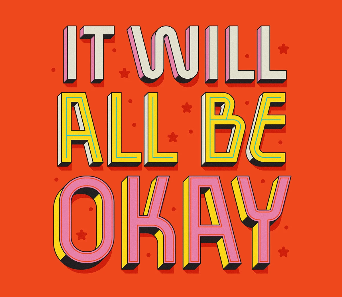 design lettering typography   vector muti ILLUSTRATION  graphic poster art adobe illustrator