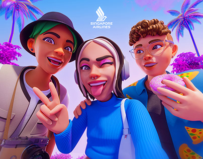 GenZ Avatars - Singapure Airlines