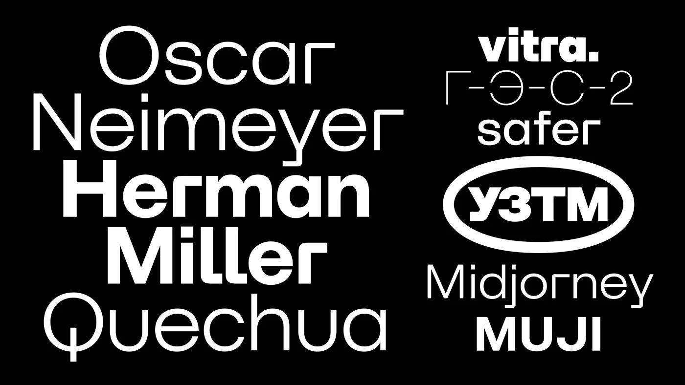 sans Typeface Georgian font ქართული ფონტი Armenian font geometric sans multilingual Variable Font Cyrillic greek