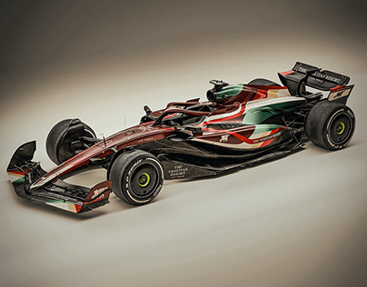 F1 Las Vegas Showcar Livery Design Venitian Hotels