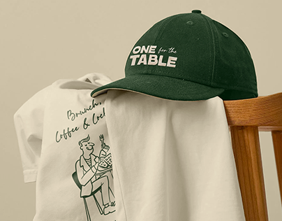 项目缩略图 - One for the Table | Brand Identity | Cafe
