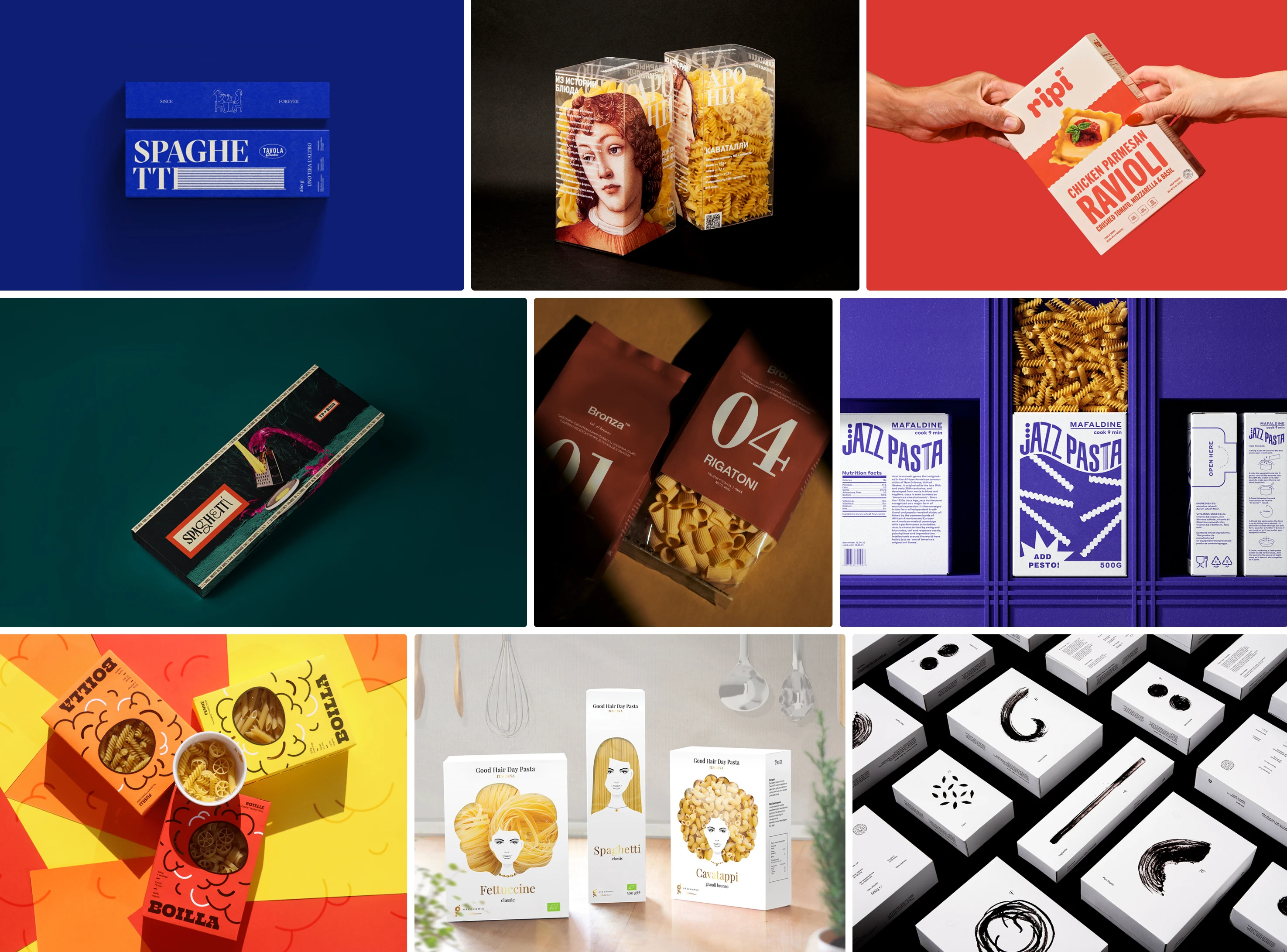 The Behance Team: Pasta La Vista moodboard