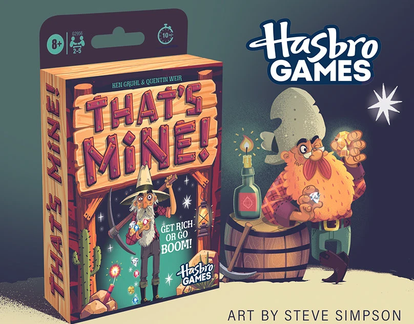 项目缩略图 - THAT'S MINE - illustrated card game