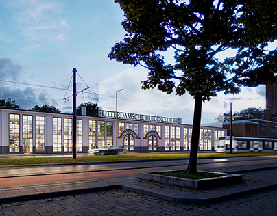 Hall renovation in Rotterdam