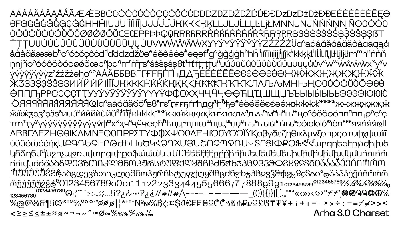 sans Typeface Georgian font ქართული ფონტი Armenian font geometric sans multilingual Variable Font Cyrillic greek