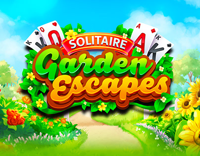 [Game Assets] Illustration for Solitaire Garden Escapes