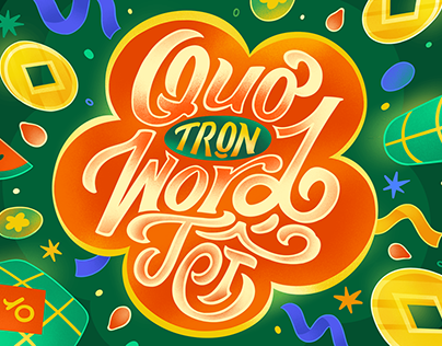 Quơ Trọn Word Tết | Lettering Illustration Collection