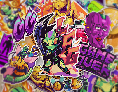 项目缩略图 - Entangle Sticker Pack Vol.01