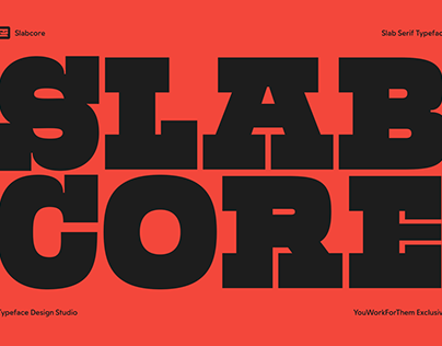 Slabcore Font
