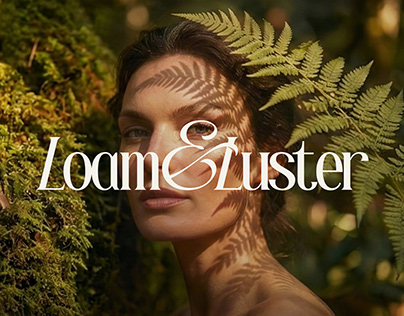 项目缩略图 - Loam & Luster® - Organic Skincare Logo & Branding