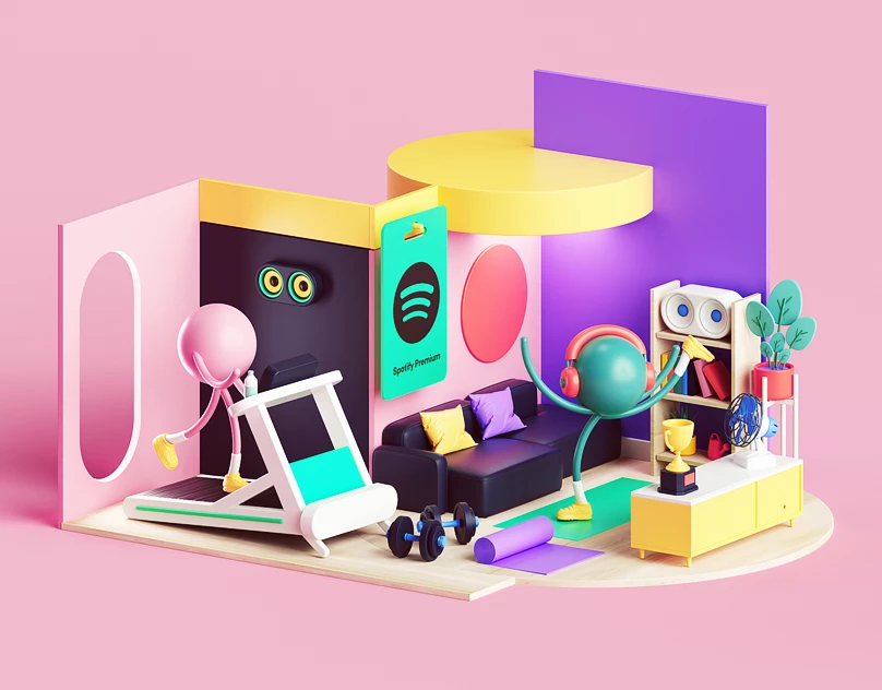 项目缩略图 - Spotify Premium Campaign