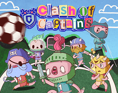 Clash of Captains Game Art