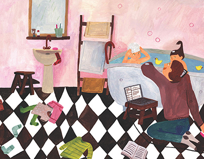 项目缩略图 - Moms Who Work (Picturebook)