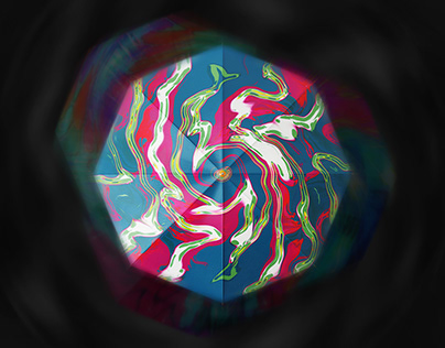 项目缩略图 - Tie Dye Sky – Floating Patterns