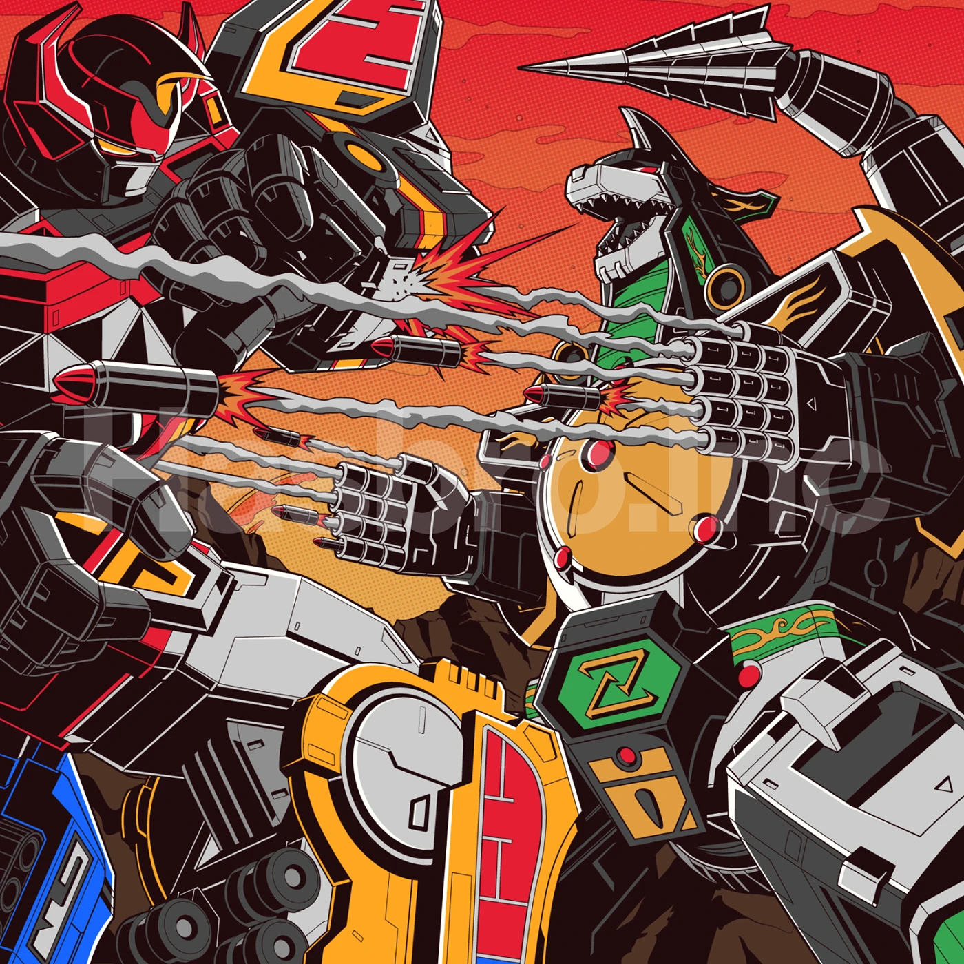 astromegazord DRAGONZORD Hasbro mecha Megazord Power Rangers tokusatsu zord