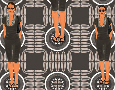 She Walks in Patterns of Herself