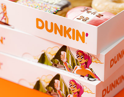 项目缩略图 - Dunkin Donuts-Packaging
