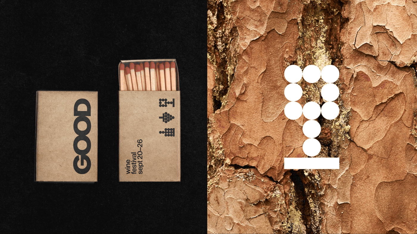 Matches box and illustration