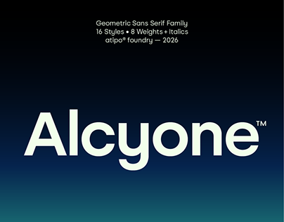 Alcyone® font